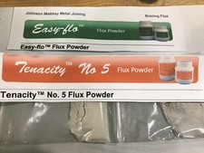 Silver Solder Flux - Johnson Matthey - Easy-flo and Tenacity No 5 Flux powder