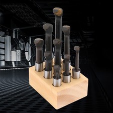 9pcs HSS Material 1/2 Round