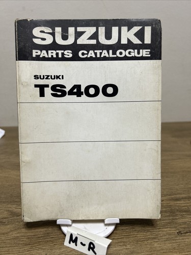 Suzuki 400 parts catalog - suzuki,