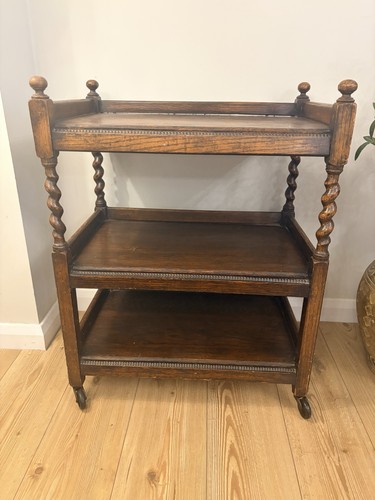 Vintage oak barley twist - barley,