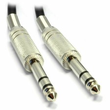 6.35mm Jack Cable Lead Metal