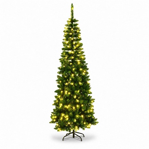 Christmas tree pre - tree, lit