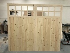 Wooden 16 Pane Garage Doors