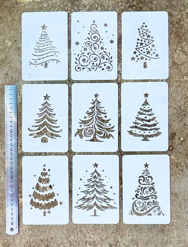 Christmas stencil set