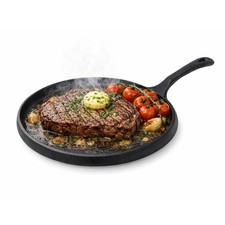 Cast Iron Round Sizzle 10"