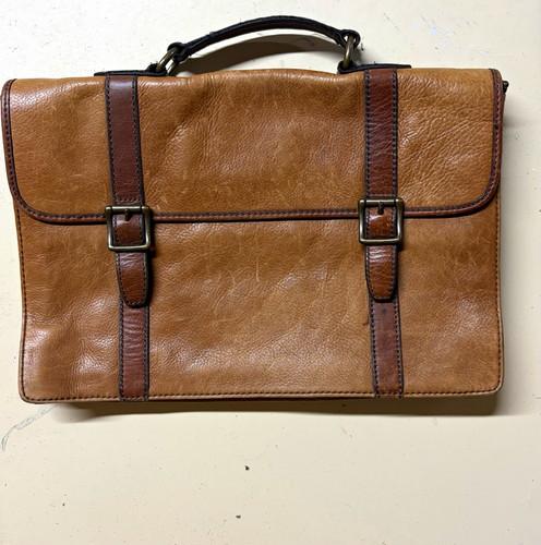 Fossil brown leather large - fossil,