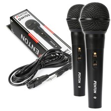 2x Black Wired Dynamic