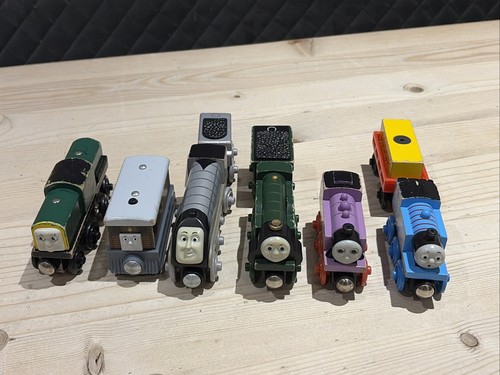 Thomas wooden railway train - thomas,