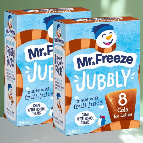 Freeze jubbly cola ice pops - jubbly,