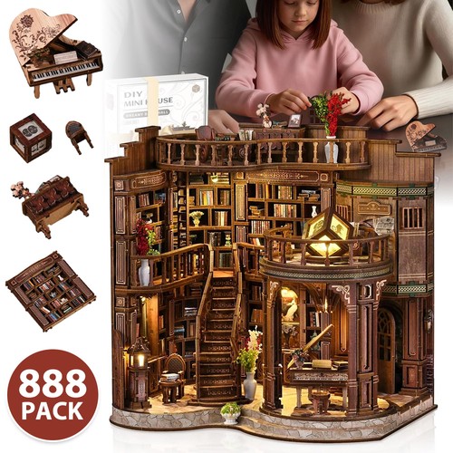 Diy wooden book - diy, kit