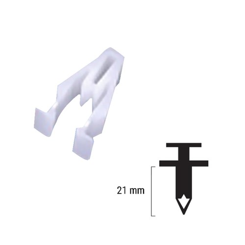 Plastic rivets for honda - rivets, 21