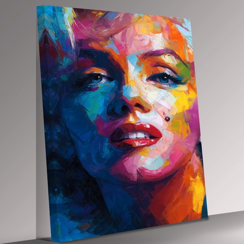 Marilyn monroe icon abstract - marilyn,