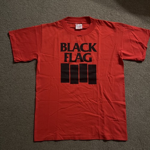 Vintage 90s black flag - vintage, tv