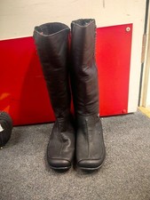 Women's long boots RIEKER colour black size uk6 Eu 39 CG P20