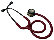 3M Littmann Classic III Monitoring Stethoscope Champagne Burgundy Smoke 5864
