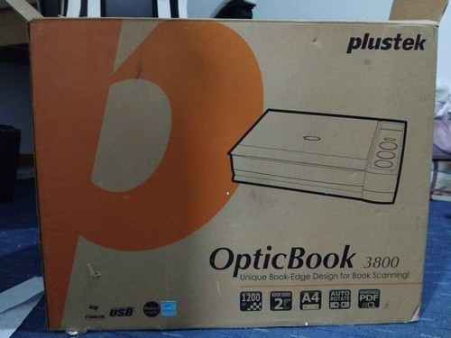 Plustek opticbook 3800 - opticbook,