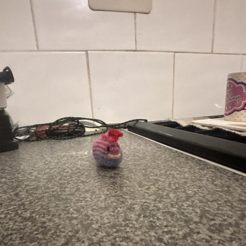 Handmade crochet mini chicken - crochet,