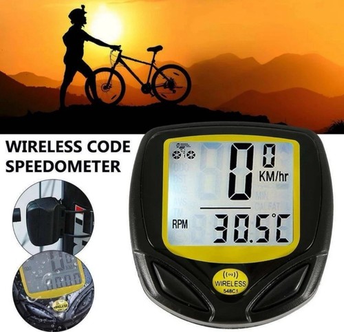 Wireless bike computer - wireless, lcd