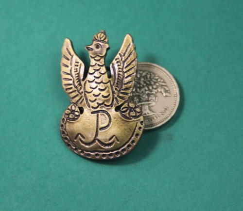 Polish partisan eagle badge - polish,