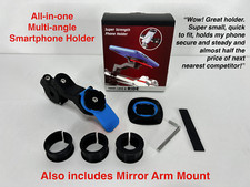 Out Front Bike/Motorcycle Mount - With Mirror Arm Attachment