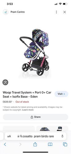 Cosatto woosh stroller - woosh,