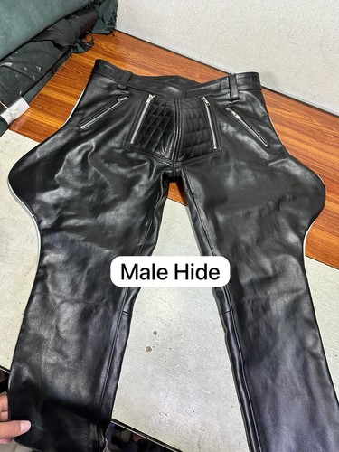 Men genuine cowhide - cowhide, leather
