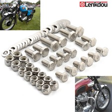 Mudguards & Stays Bolt Nut Washer Kit For Triumph Bonneville T140 T120 TR6 TR25W