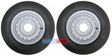 2 x 165R13C 96/94N 165x13 Inch Trailer Tyre on 4 Stud 5.5" PCD Rim Ifor & Wessex