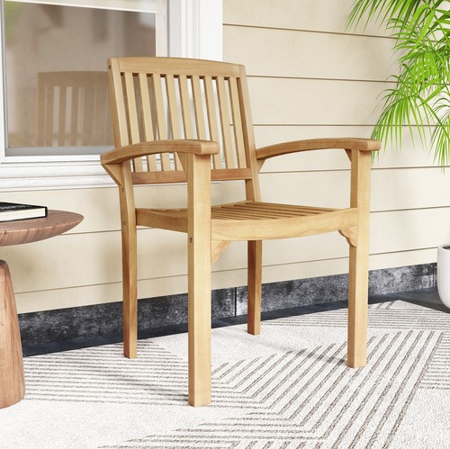 Wooden dining chair - wooden,