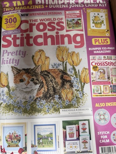 The world cross stitching - of,