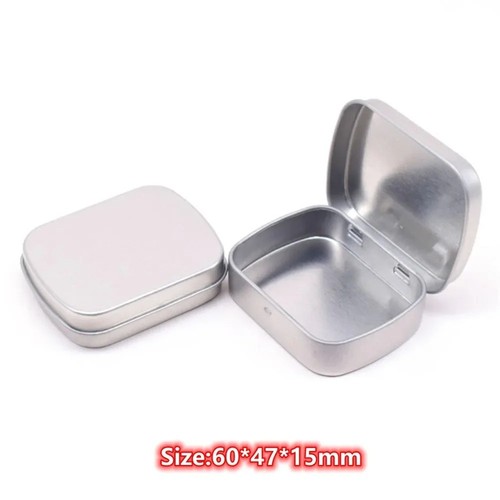 Small metal tin storage - small,