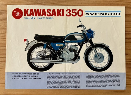 Vintage kawasaki avenger - vintage,