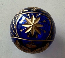 Cobalt blue, Fabergé-style