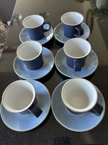 Denby blue jetty coffee - blue,