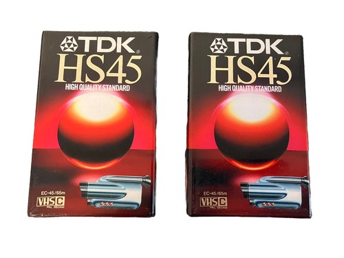 Tdk hs45 vhs camcorder - vhs-c,