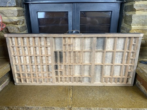 Vintage letterpress wood - vintage,