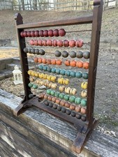 Antique Abacus Math Vintage
