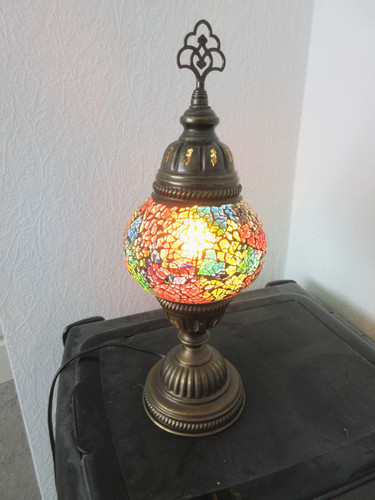 Morocan mosaic coloured table - morocan,