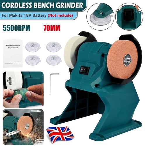 Cordless bench grinder 150w - cordless,