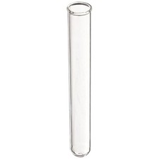 GLASS TEST TUBES WITH RIM