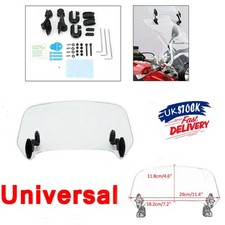 Clip-On Clear Windshield