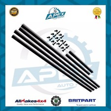 TRUCK CAB REAR SLIDING WINDOW CHANNEL SET FOR LAND ROVER SERIES 2 & 3 