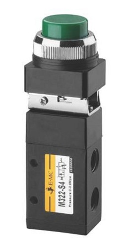 Push button pneumatic valve - push,