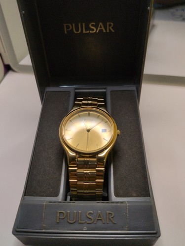 Pulsar men gold - men's, dress
