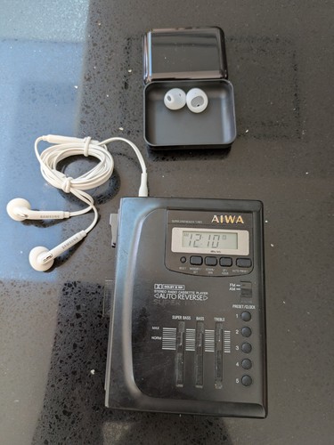 Portable walkman aiwa hs t65 - portable, "walkman"