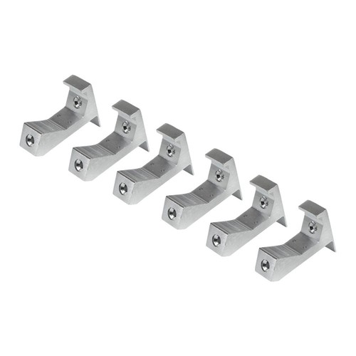 Aluminum brackets floor repair - brackets,