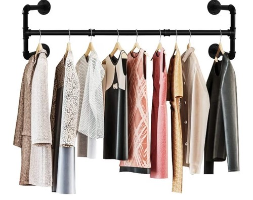 Clothes rail wall mounted - rail,