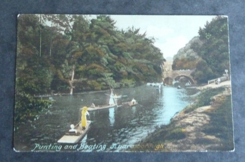 Punting boating - punting, &