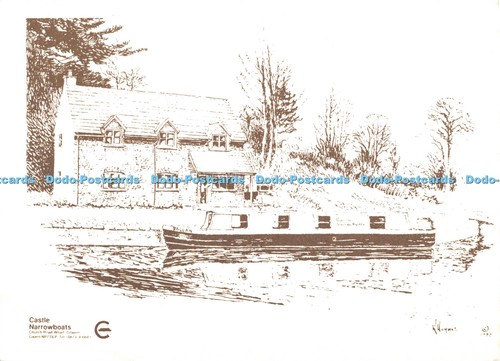 D138527 castle narrowboats - d138527,