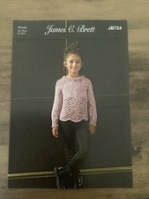 James C Brett Chunky Girls Knitting Pattern